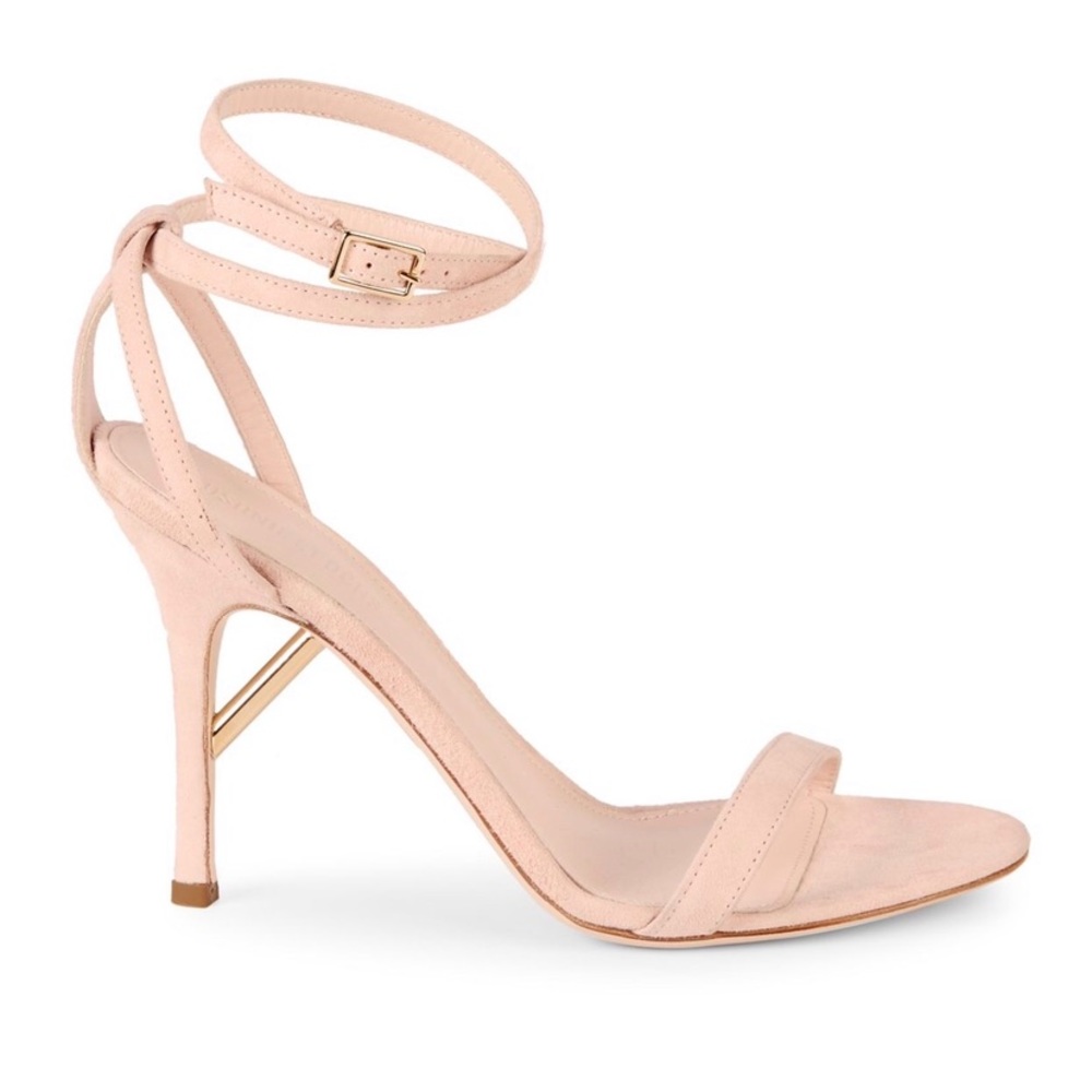 Cushnie et Ochs blush ankle strap sandal